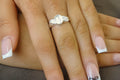 Feather Ring with Centre Stone & Inclusion Kit