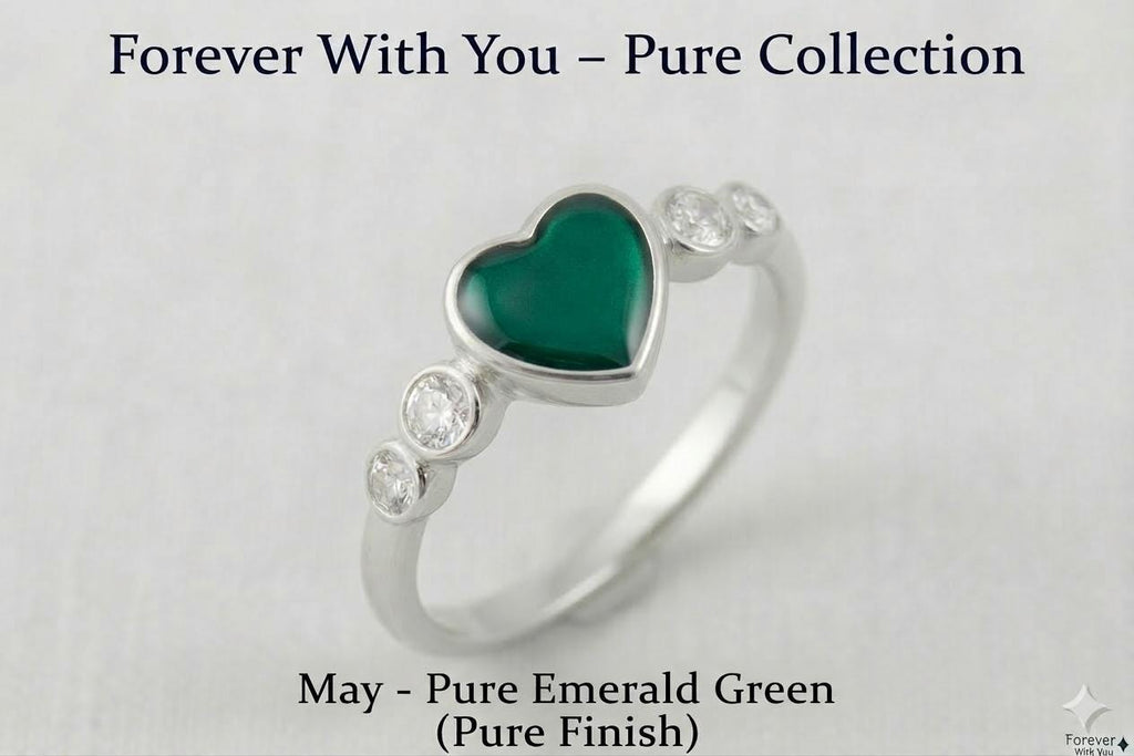 Sterling Silver Heart Ashes Ring: Memorial Keepsake, Pet Loss, UK Studio Crafted & inclusion kit