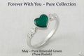 Sterling Silver Heart Ashes Ring: Memorial Keepsake, Pet Loss, UK Studio Crafted & inclusion kit