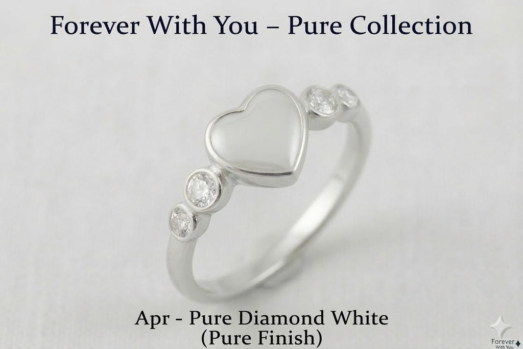 Sterling Silver Heart Ashes Ring: Memorial Keepsake, Pet Loss, UK Studio Crafted & inclusion kit